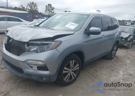 2016 Honda Pilot Ex z USA, uszkodzony, nr VIN 5FNYF5H38GB053442